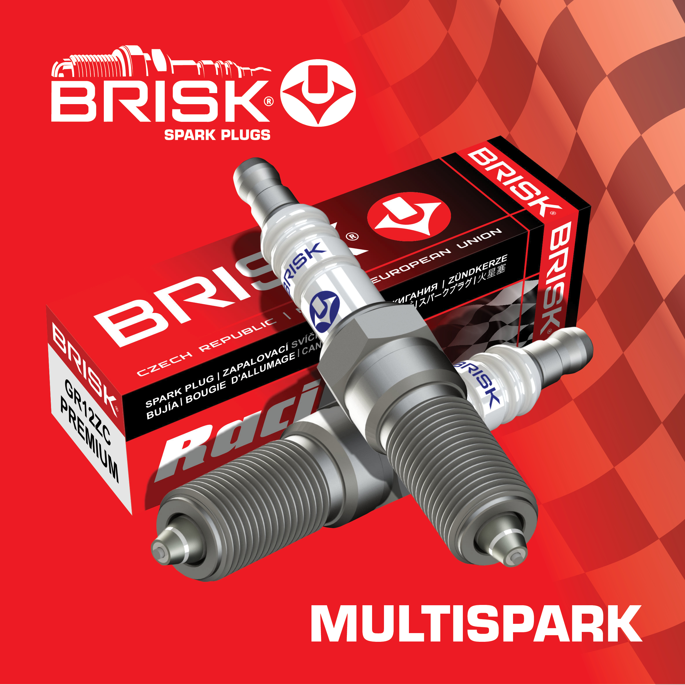 Brisk Multispark Spark Plugs